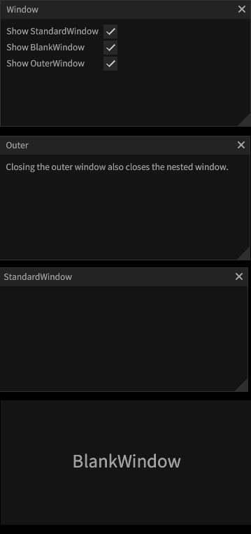 window