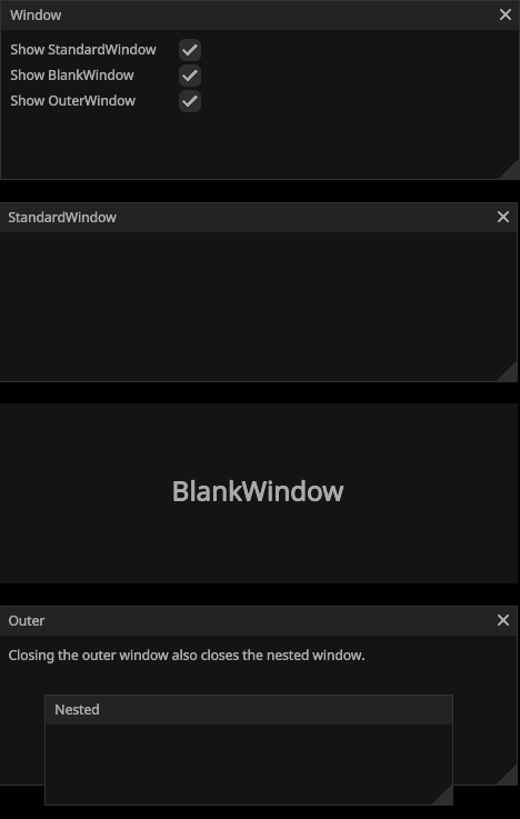 window